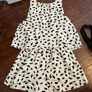 She + Sky Romper size Medium